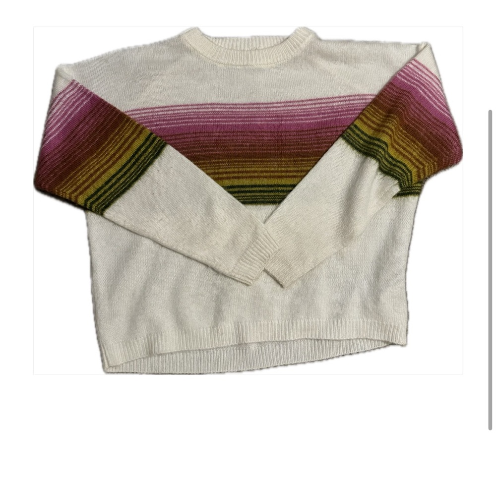 Urban Outfitters Rainbow Striped Sweater - Picture 3 of 4